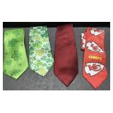 Donald Trump, KC Chiefs & St Paddys ties