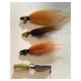 Fly fishing lures incl Hoffmans