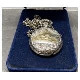 Train pocket watch Japan movements Train pocket watch Japan movements