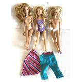 Barbies & clothes Barbies & clothes