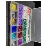 Crafting beads and more in Plano tackle box