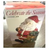 Santa Cookie Jar