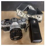 Canon AE-1 camera & accessories