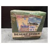 Sealed desert storm process trading cards