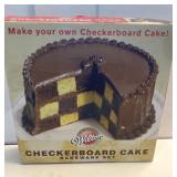 Wilton checkerboard cake kit