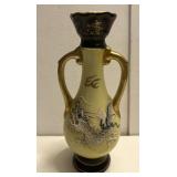 8" Asian art vase