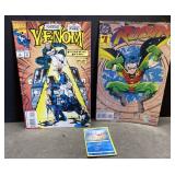 DC & Marvel comic books & Pokemon card