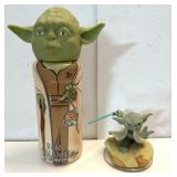 Star Wars Yoda bubbles & Disney Infinity piece