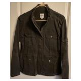 Kensie Jeans army green jacket L