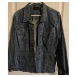 Liz Claiborne Axcess jean jacket size XL