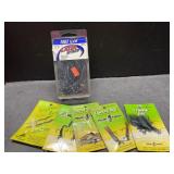 Eagle claw hooks, Mr. twister Lures