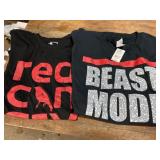 Beast mode and red canary shirt size 2 XL