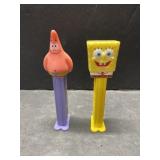 SpongeBob and Patrick Pez dispensers