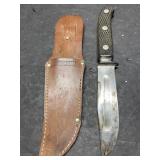 Knife with sheath