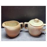 Frankoma cream and sugar set