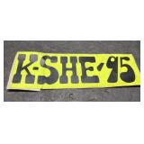 KSHE-95 sticker