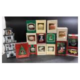 14 hallmark ornaments, most for grandparents and 14 hallmark ornaments, most for grandparents and