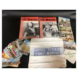 Vintage Fort Worth Texas postcards and souvenirs