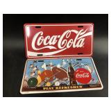 2-Coca-Cola Liscense Plates