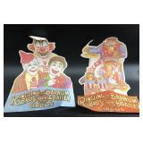 1979 Ringling Bros and Barnum & Bailey felt signs
