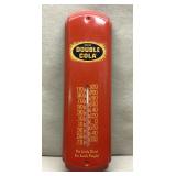 Vintage Double Cola Thermometer 17"