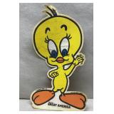 RARE 1975 Tweety Bird Marriot Great America felt