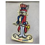 RARE 1975 Bugs Bunny Marriot Great America felt