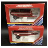 2 ERTL Case International Side Spreaders