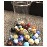 WOW! Lot of very neat antique & vintage marbles