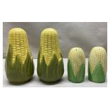 Vintage corn salt & pepper shaker sets