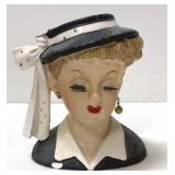 1958 Napco headvase Japan C2633C -she is