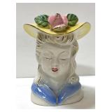 Vintage headvase marked Japan w/ 1.00 stamps