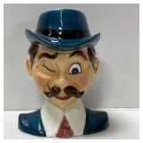 Vintage Geo. Z LEFTON Japan headvase-611A-6 in.