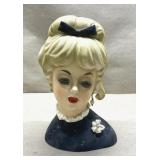 Vintage Napcoware Japan headvase w/ earring (she
