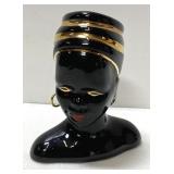 Vintage unmarked headvase w/ earring-missing 1