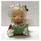 1957 Napco Christmas headvase-CS2709A-4 in.