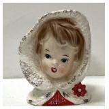 1964 Inarco Japan Christmas headvase-E1274-4 in.
