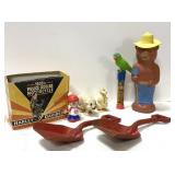 RARE vintage toys-Smokey the Bear Soakee, Harley