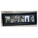 Neat framed & matted landscape spelling pic KAFFIE