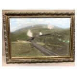 VERY NEAT "B&S Switchback near Galeton Pa" Steam