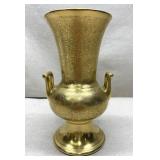 Vintage Pickard Rose & Daisy Urn Vase w/ Green