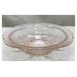 Vintage Hazel Atlas Pink Depression Glass Royal