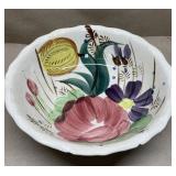 13 inch wide bowl. Does have a few chips around