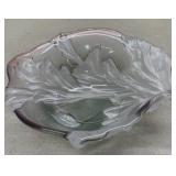 Very interesting bowl 7 1/2 inch across. The pink