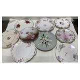 LARGE lot of vintage & antique decorative plates-