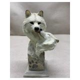 "Devotion" Mill Creek Studios wolf figurine