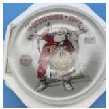 Santa Claus collector plate