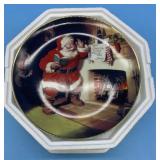 Coca Cola Santa Christmas collector plate