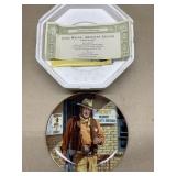 John Wayne, American Legend collector plate