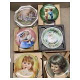 Six collector plates